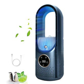 Portable USB Bladeless Air Cooler Fan with Humidifier
